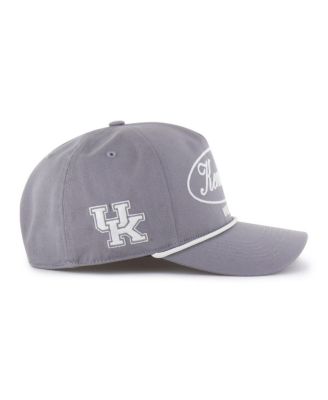 Men's Gray Kentucky Wildcats Contemporary Basics Foundational Rope Hitch Adjustable Hat