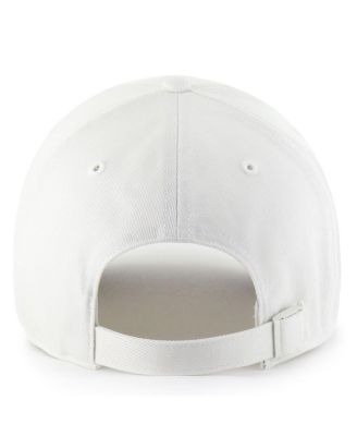 Men's White Clemson Tigers Contemporary Basics Foundation Clean Up Adjustable Hat