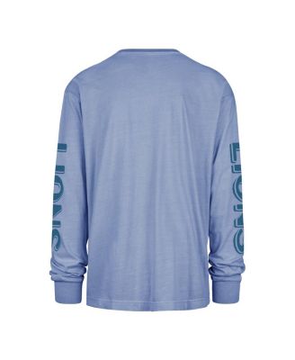 Men's Blue Detroit Lions Cairn Ravine Foundation Long Sleeve T-Shirt