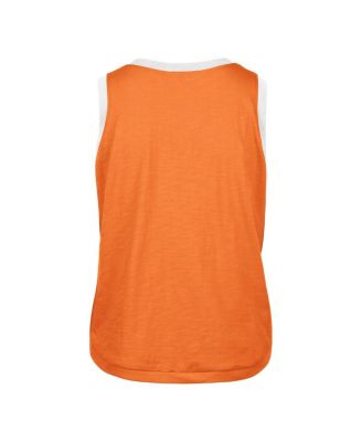 Women's Texas Orange Texas Longhorns Premier Ringer Tank Top