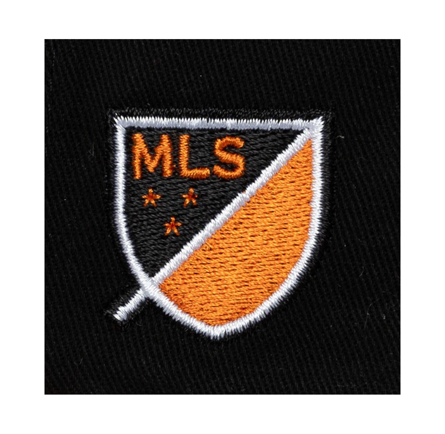 Men's Cream Houston Dynamo FC Brushed Off Pro Crown Snapback Hat