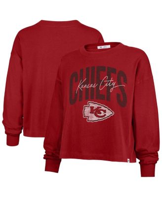 '47 Brand - Women's Red Kansas City Chiefs Muse Sydney Long Sleeve T-shirt