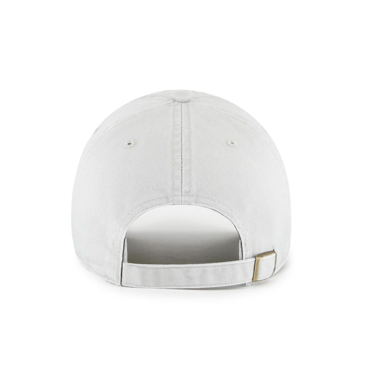 Мужская кепка '47 Brand Gray Georgia Bulldogs Clean Up Adjustable Hat — фото 2