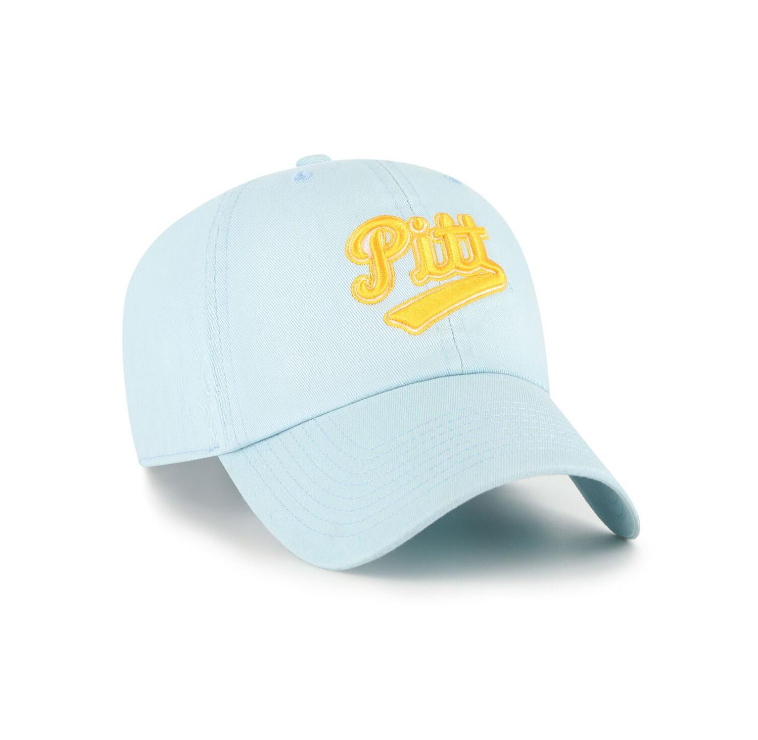 Men's Powder Blue Pitt Panthers Vault Clean Up Adjustable Hat