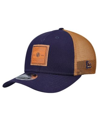 New Era - Men's Navy Nashville SC Debossed Logo 9SEVENTY Stretch Snap Adjustable Hat