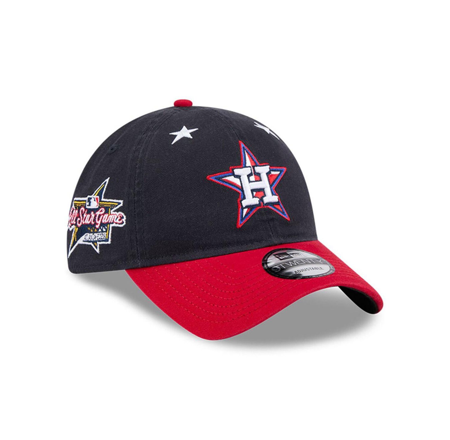 Men's Navy/Red Houston Astros 2025 MLB All-Star Game Workout 9TWENTY Adjustable Hat