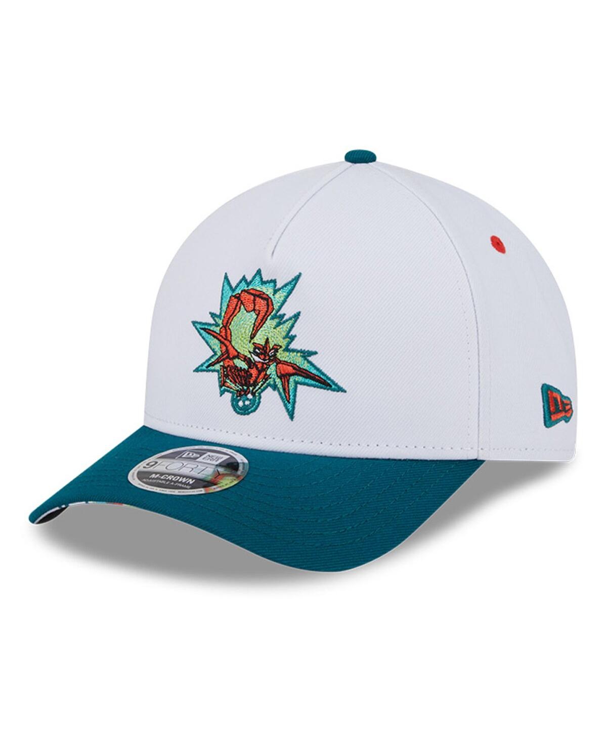 Men's White/Green San Jose Earthquakes 2025 Jersey Hook 9FORTY M-Crown Adjustable Hat - White, Green