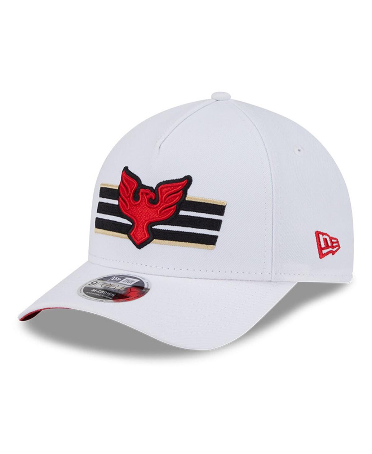New Era Big Boys And Girls White D.c. United 2025 Jersey Hook 9forty M-crown Adjustable Hat In White
