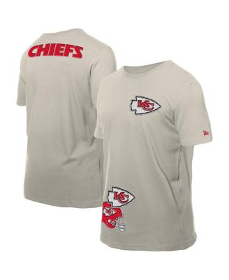 New Era - Men's Light Beige Kansas City Chiefs Multi Patch T-shirt