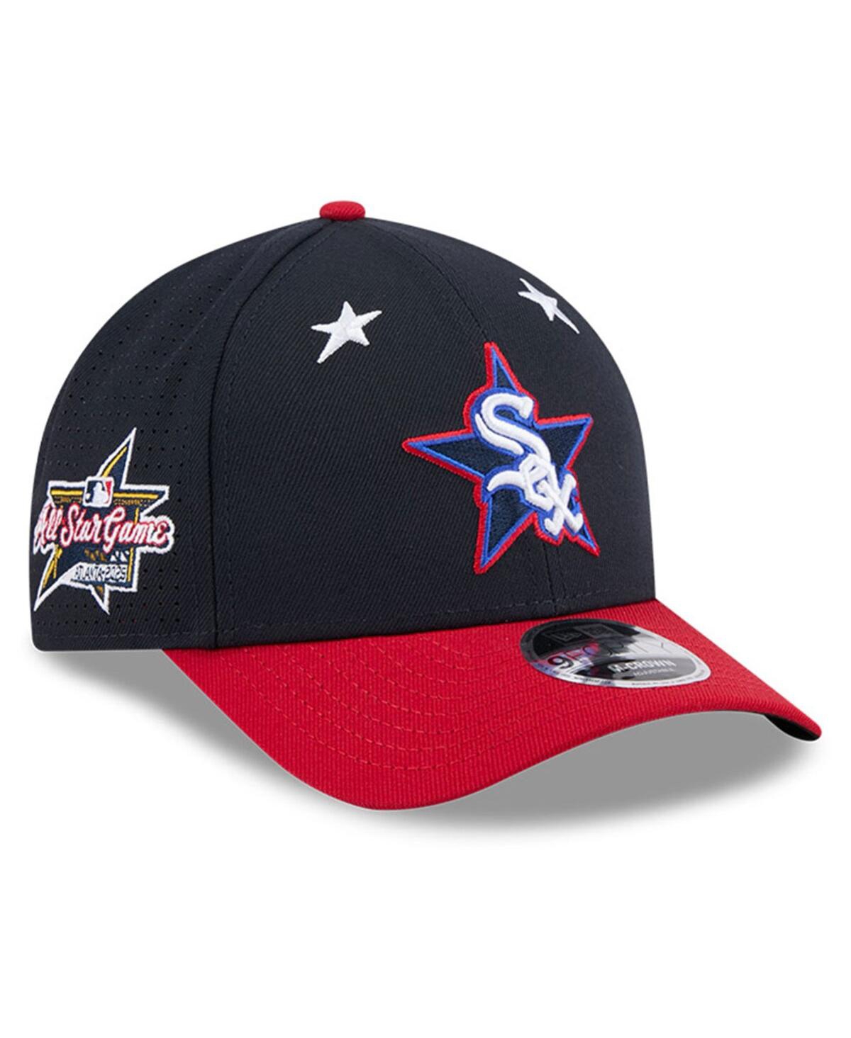 Men's Navy/Red Chicago White Sox 2025 Mlb All-Star Game Workout 9FORTY M-Crown Adjustable Hat - Navy, Red