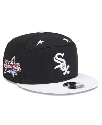 New Era - Men's Black/White Chicago White Sox 2025 MLB All-Star Game Side Patch 9FIFTY Snapback Hat