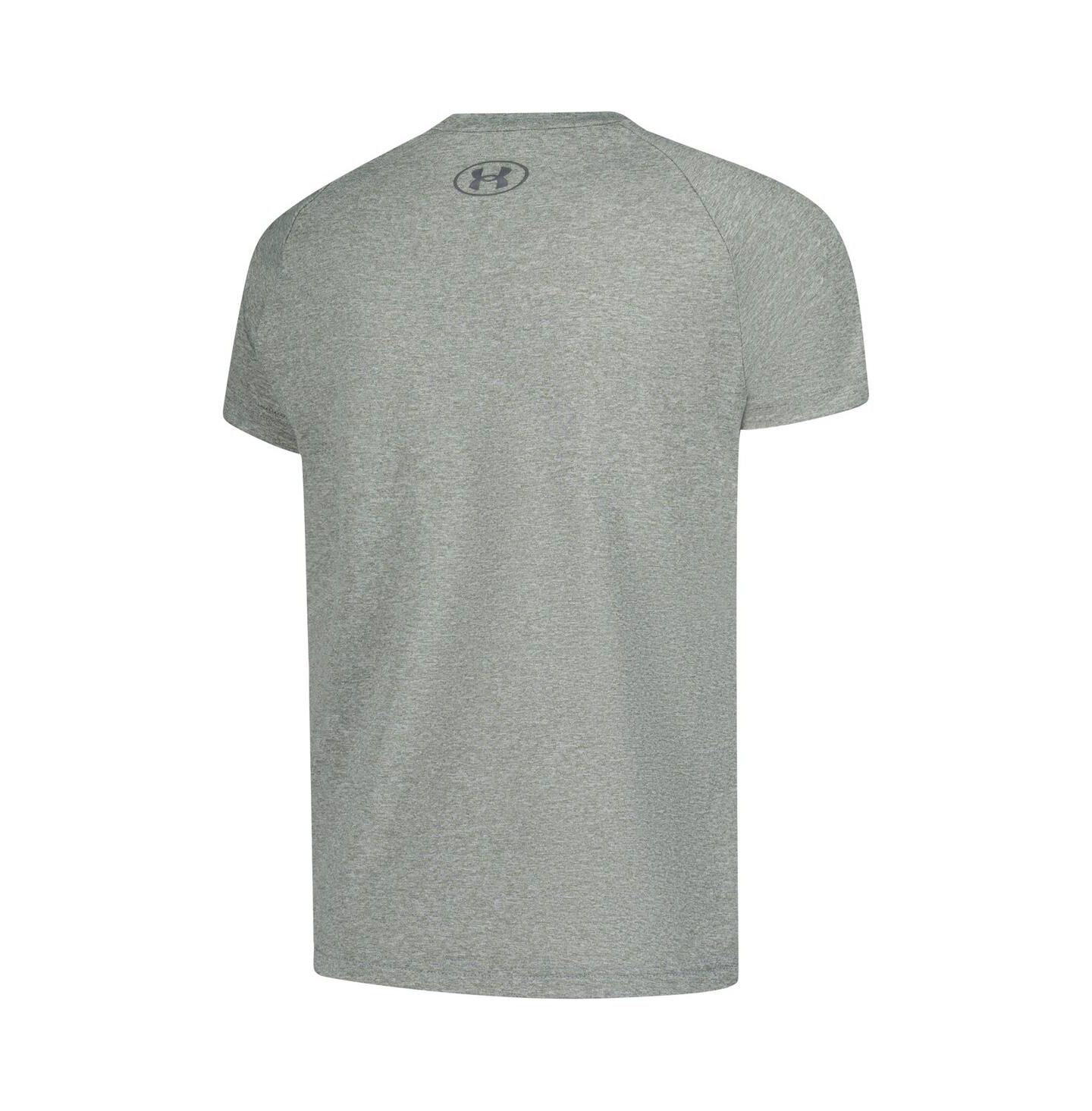 Детская футболка Under Armour Heather Gray the Players Raglan Tech — фото 3