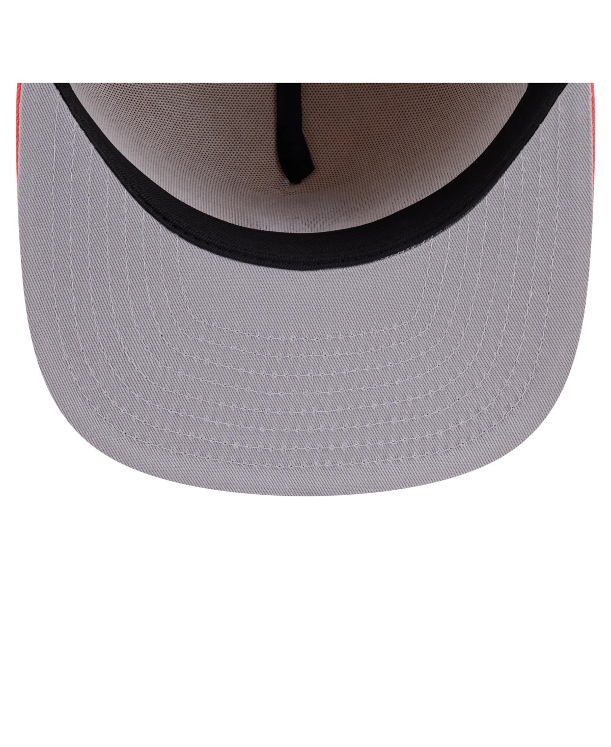 New Era Men's Light Beige/coral Seattle Mariners Two-tone Color Pack A-frame 59fifty Fitted Hat