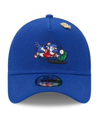 Men's Royal Toronto Blue Jays 2025 Big League Chew A-Frame 9FORTY Adjustable Trucker Hat