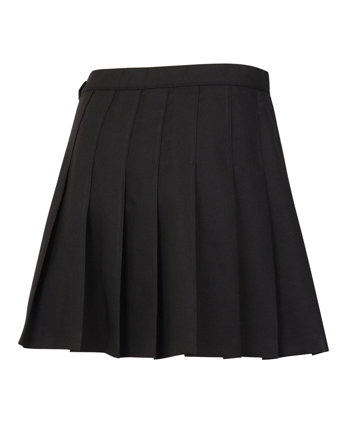 Round21 Men's And Women's Black Wnba Game On Tennis Skirt In Black