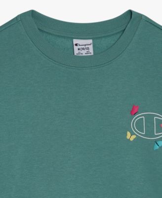 Big Girls Pullover Crewneck Sweatshirt