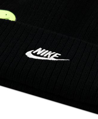 Big Kids 2-Piece Patch Peak Beanie and Gloves Set
