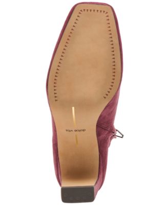 Women's Roan Square-Toe Pull-On Stretch Dress Booties