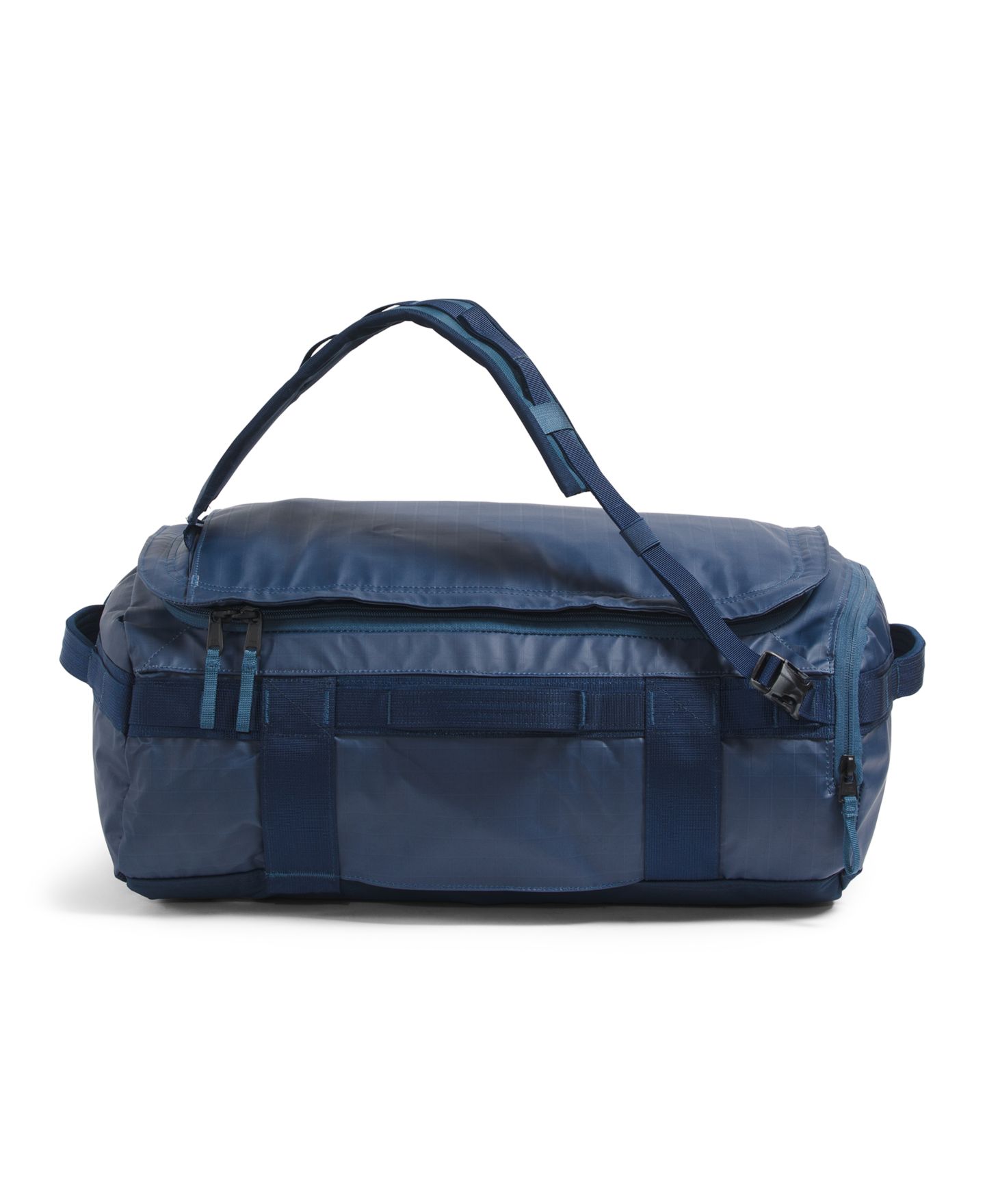 Мужская сумка The North Face Base Camp Voyager Duffel - 32L, цвет: Синий — фото 1
