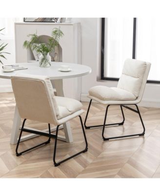 Innes 5-Pc Round Dining Set, Trestle Table with 4 Chairs