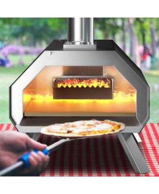 Outdoor Pizza Oven Machine 12'' Pizza  Grill Maker Portable with  Foldable legs