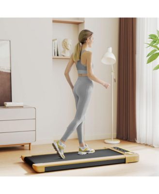 Walking Pad, Under Desk Treadmill with Wider Belt, Remote Control