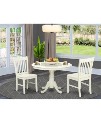Dining Room Set Linen White