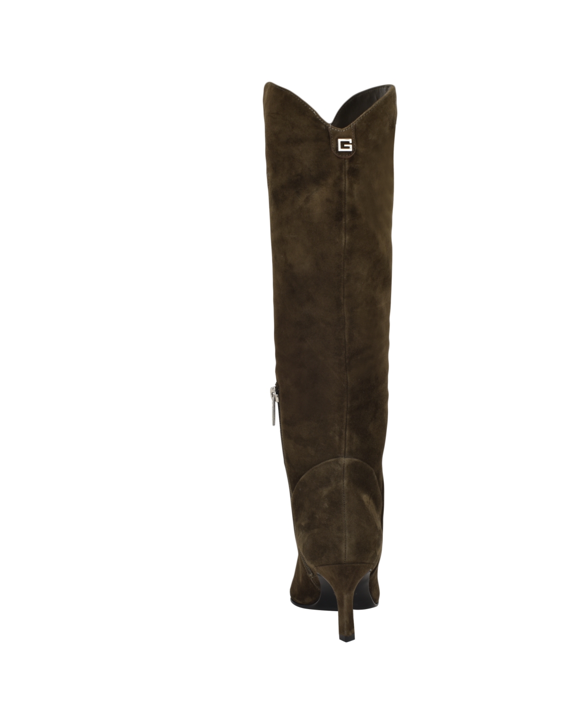 Guess Palisa Knee High Boot In Green