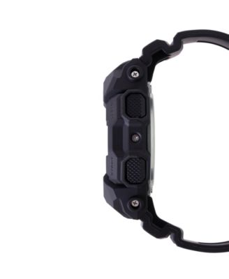 Men's Black Resin Watch, 51.9mm