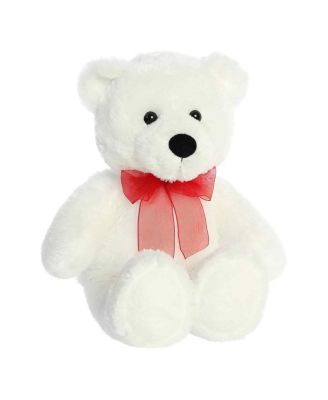 Medium Bear Cuddly Plush Toy White 11.5"