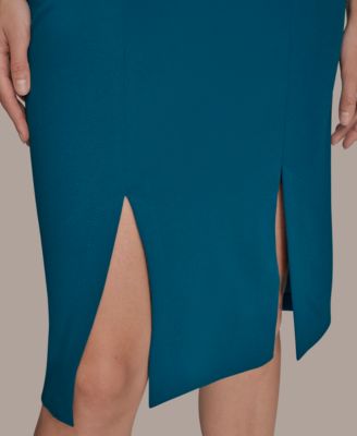 Women's Sheath Knee Length Dress