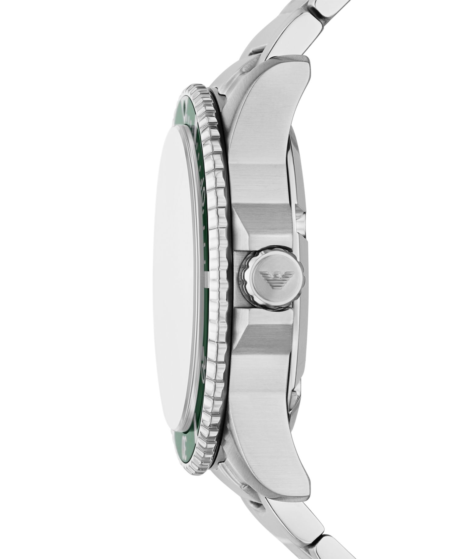Men's World Explorer Solar Stainless Steel Bracelet Watch 42mm