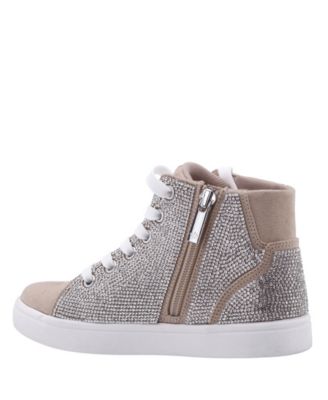 Big Girls Kula Crystal High Top Sneakers