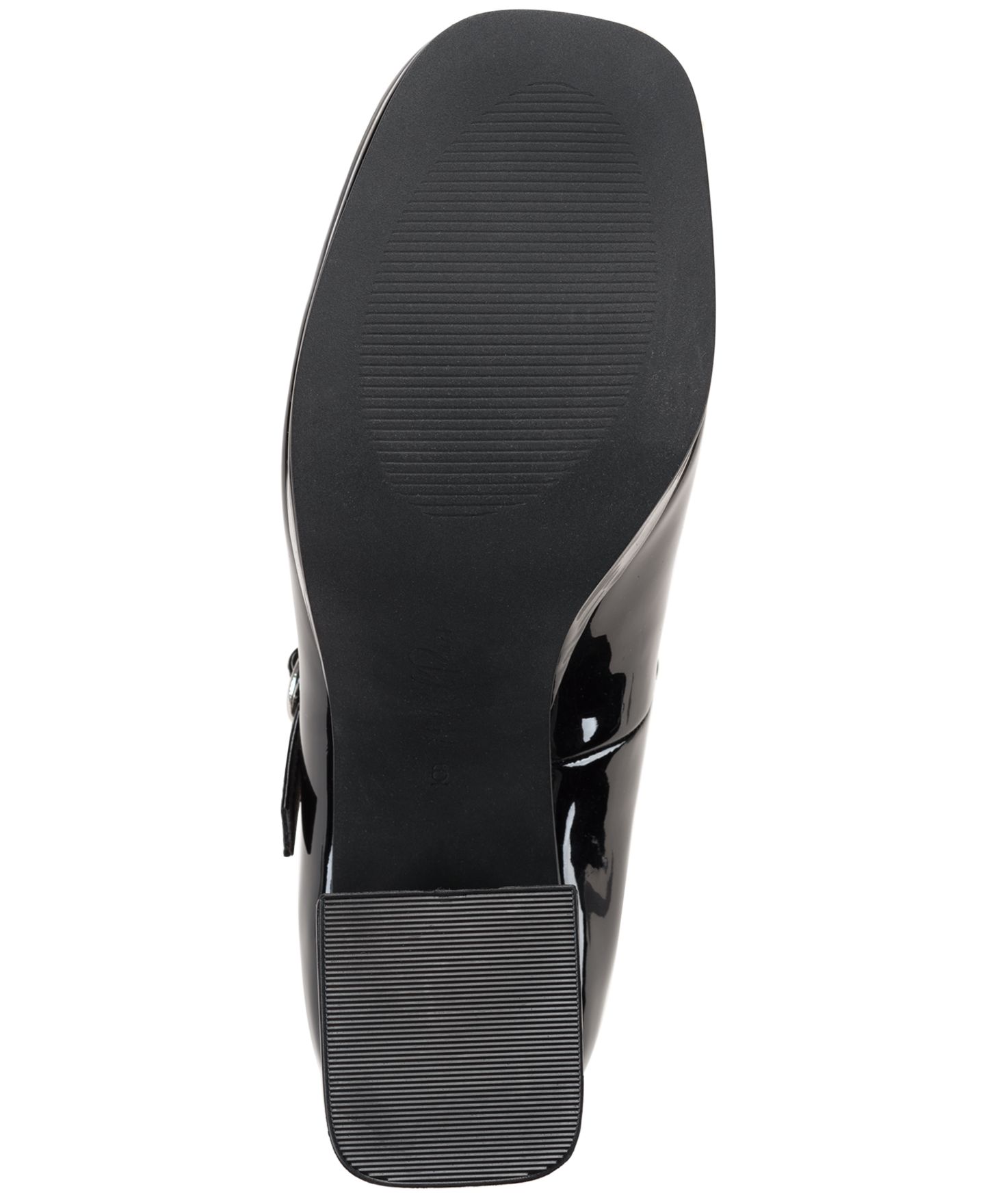 Женские туфли Wild Pair Vaneciaa Mary Jane Square Toe Pumps, цвет: Чёрный, вариант 1 — фото 5