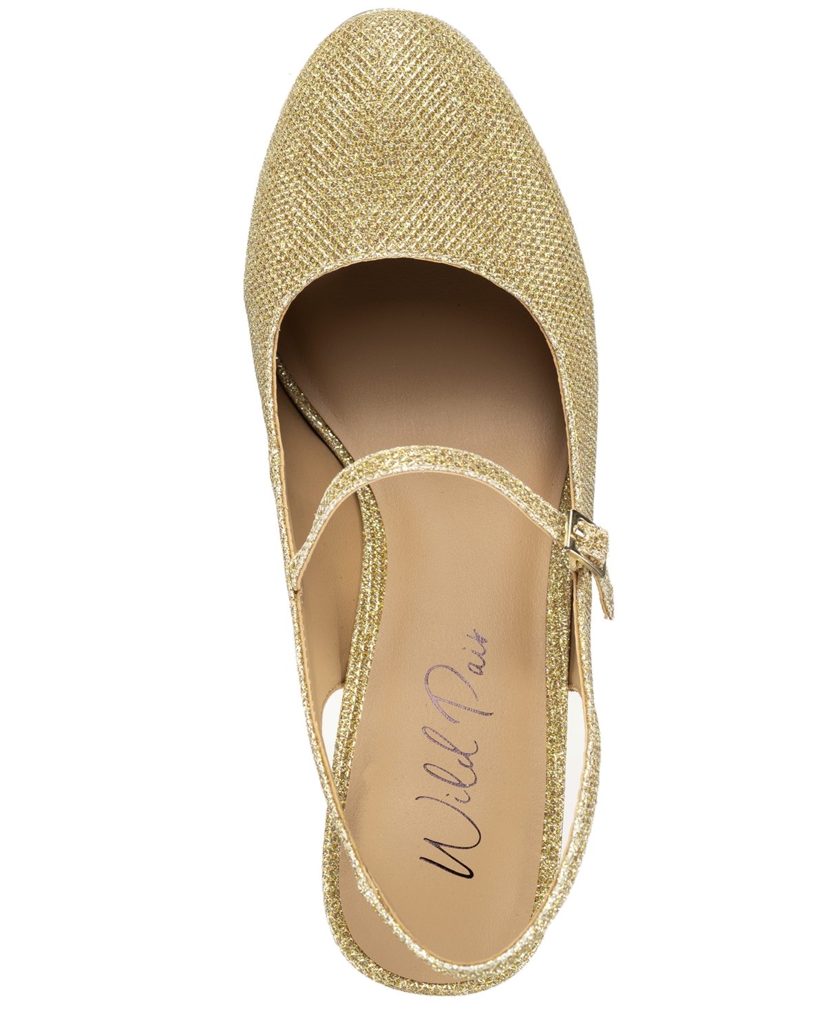 Wild Pair Women's Ciehna Round Toe Platform Pumps, Macy's Exclusive In Gold
