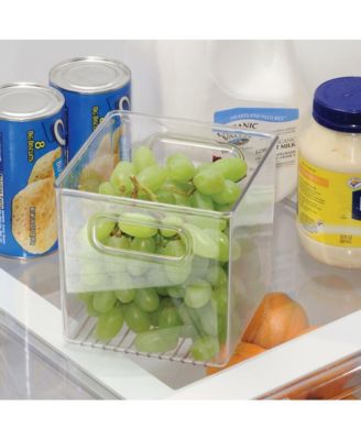 Set of 2 Cube Storage Bin with Handles