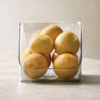 Stackable Open-Front Storage Bin, Set of 6