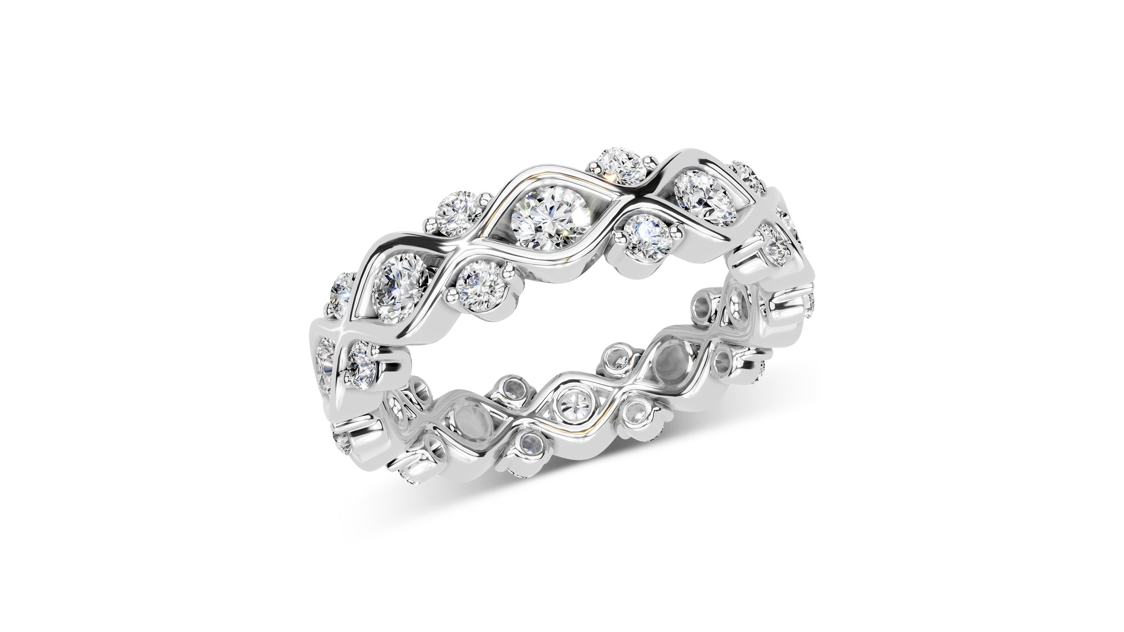 Diamond Eternity Band (1-1/2 ct. t.w.) Platinum or 14k Gold