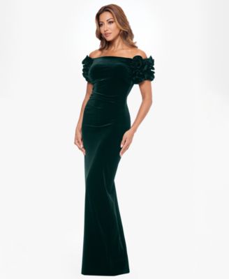 Women's Petite Sleeveless Ball Gown