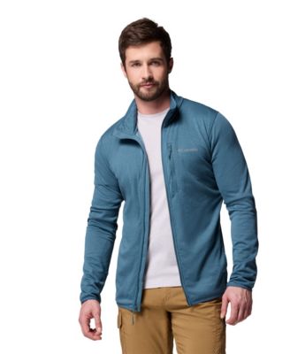 Men's Essential Hike Grid Fleece Full Zip Jacket