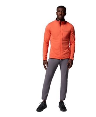 Men's Essential Hike Grid Fleece Full Zip Jacket