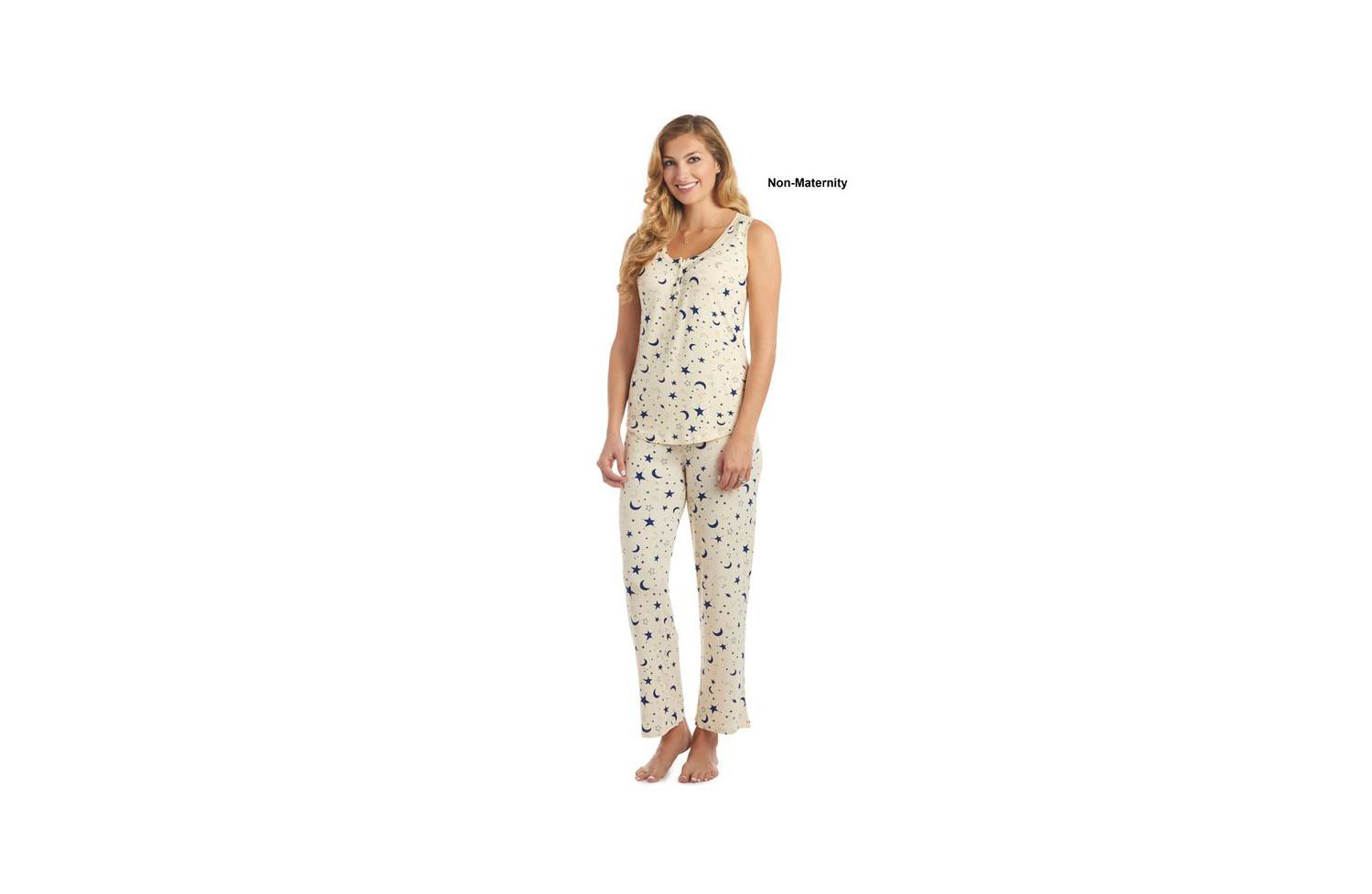 Maternity Joy Tank & Pants Maternity/Nursing Pajama Set