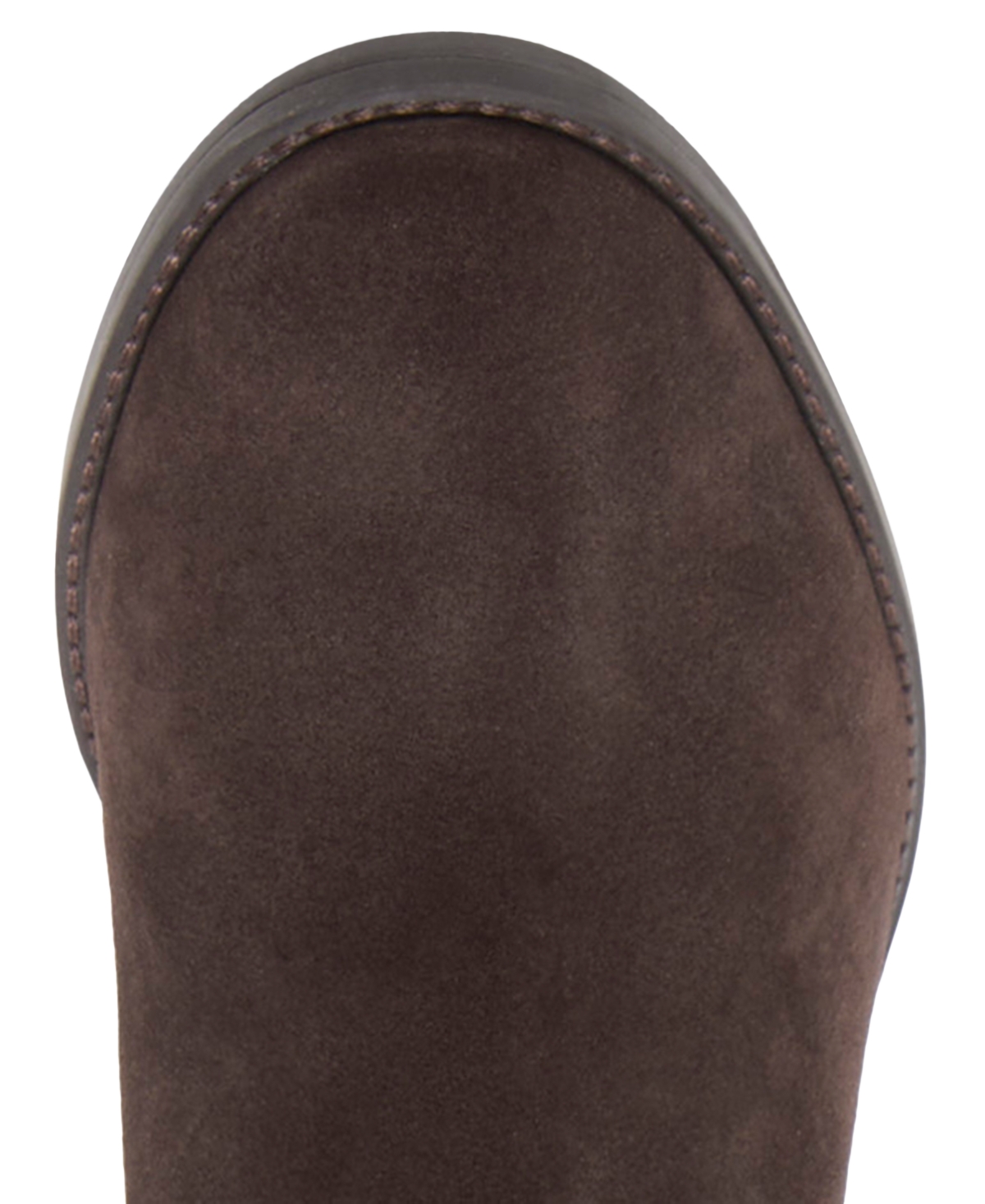 Lucky Brand Women's Bonnay Knee-high Block-heel Boots In Brown