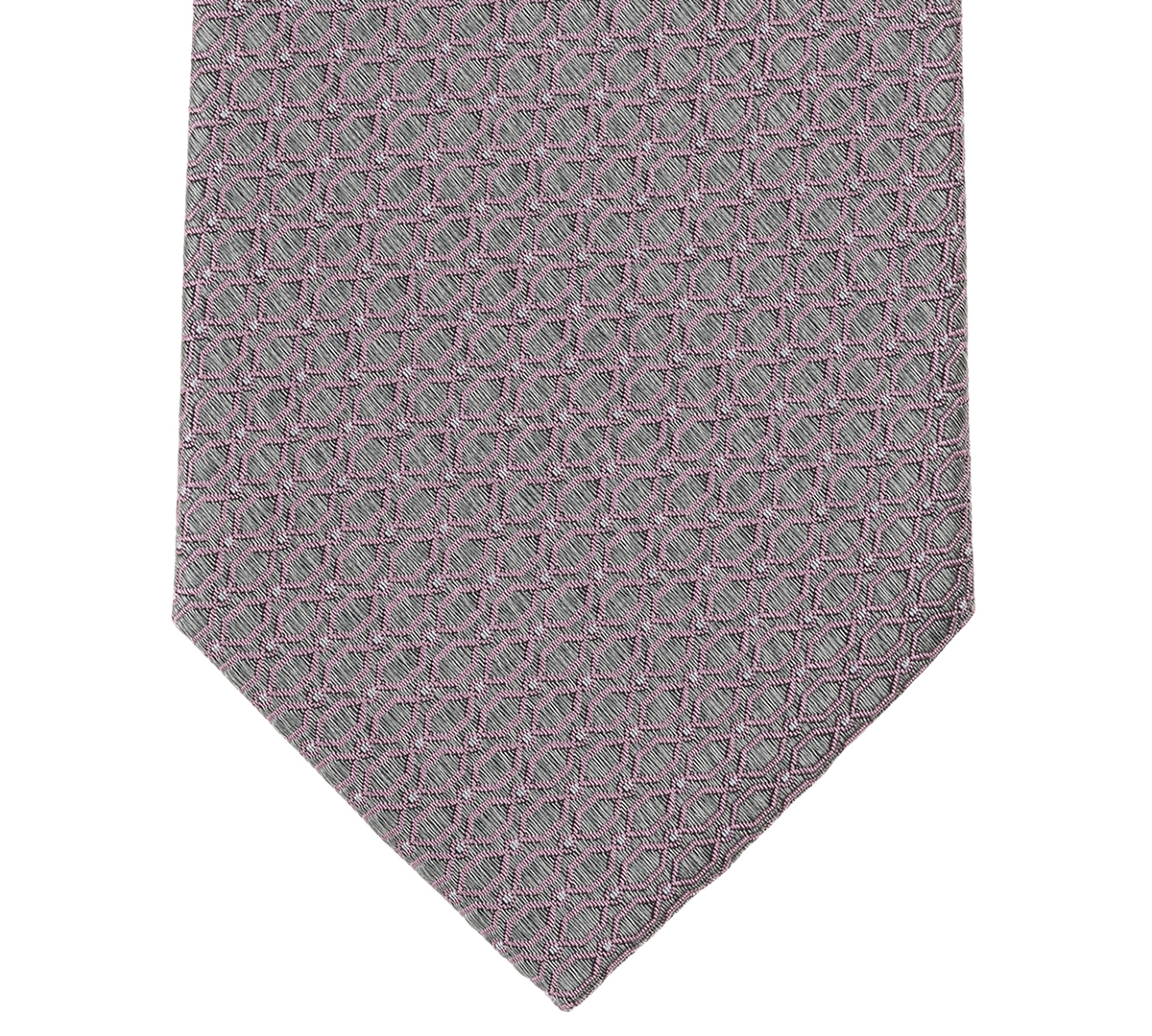 Michael Kors Men's Shone Geo-pattern Tie In Brown