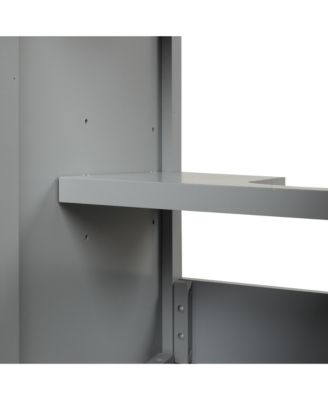 20" Bathroom Vanity Cabinet With Sink, Soft-Close Door, Storage Rack, and Adjustable Shelf