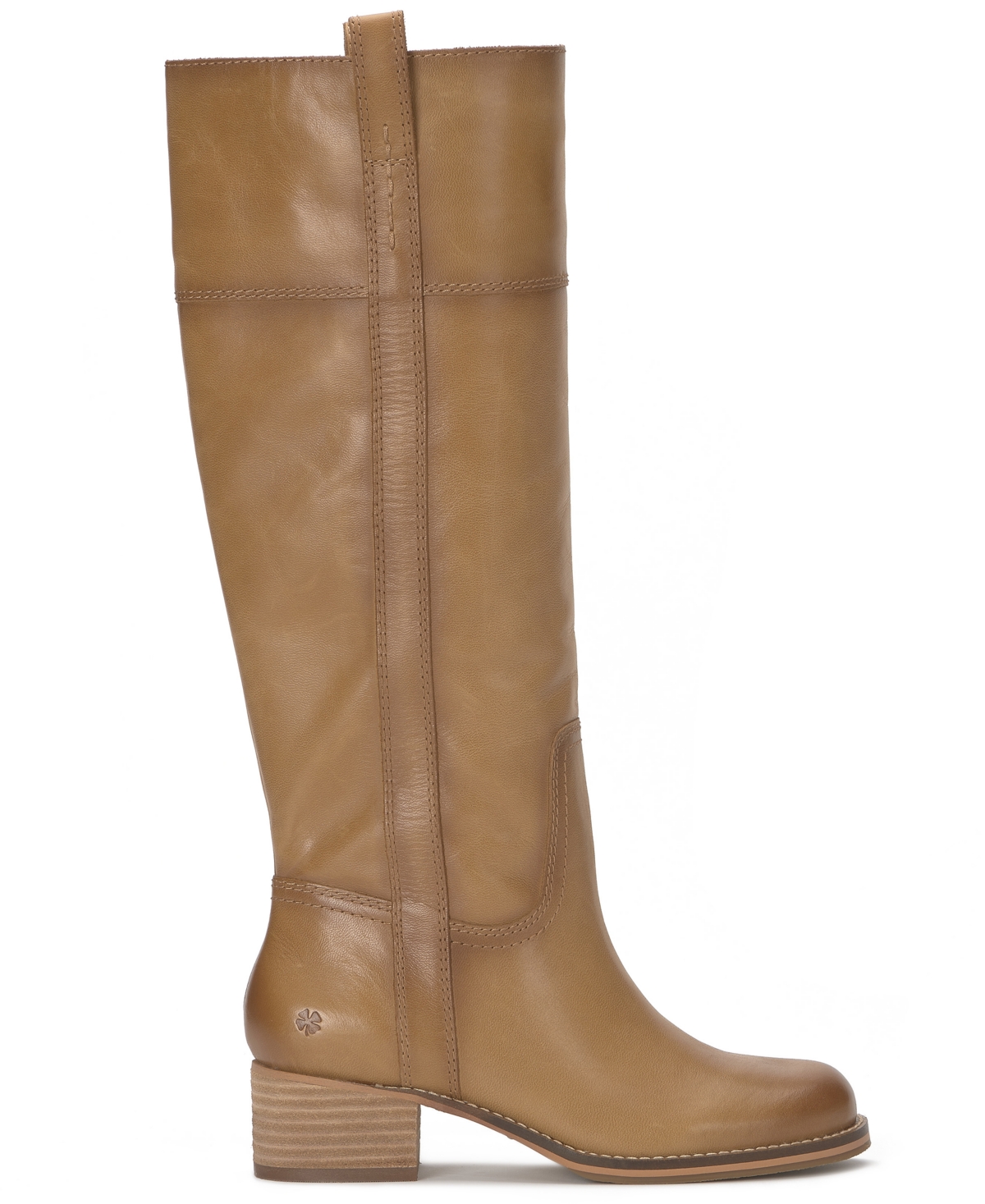 Lucky Brand Women's Hybiscus Extra Wide Calf Riding Boots In Brown