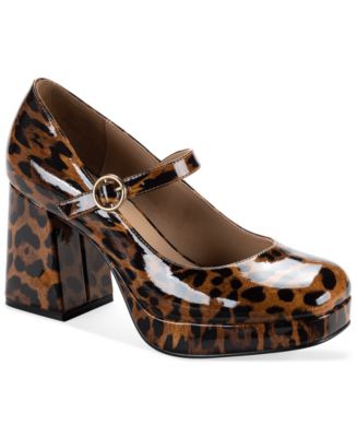 Mary Mary① Wild Pair Women's Vaneciaa Mary Jane Square Toe Pumps