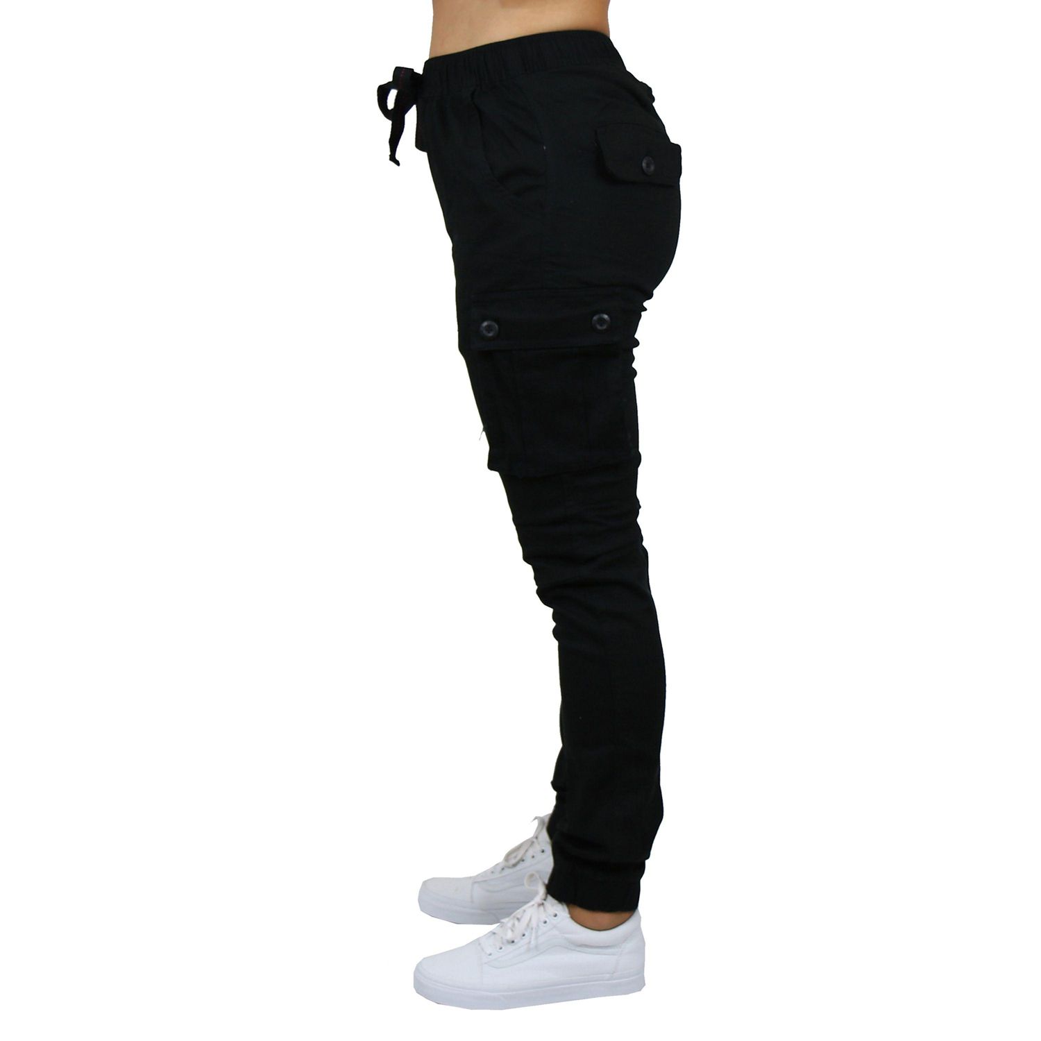 Women's Loose Fit Cotton Stretch Twill Cargo Joggers