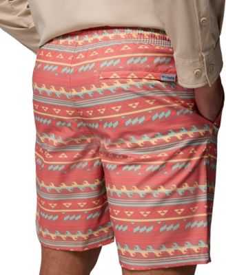 Men's Performance Fishing Gear Rambler Printed Water Shorts