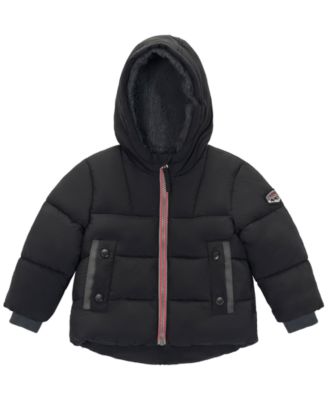 Baby Boys' Sherpa Lined Puffer Jacket